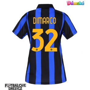 Inter Milan Federico Dimarco #32 Dámské Domácí Dres 2026-27 Krátký Rukáv